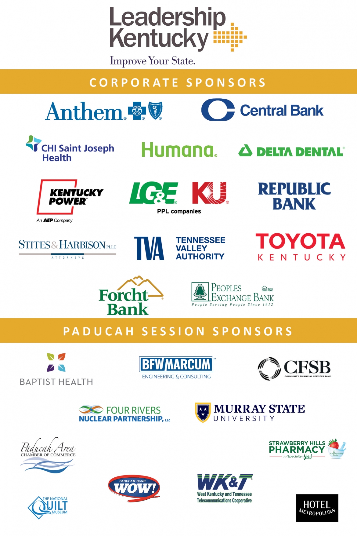 LKY Paducah Sponsors